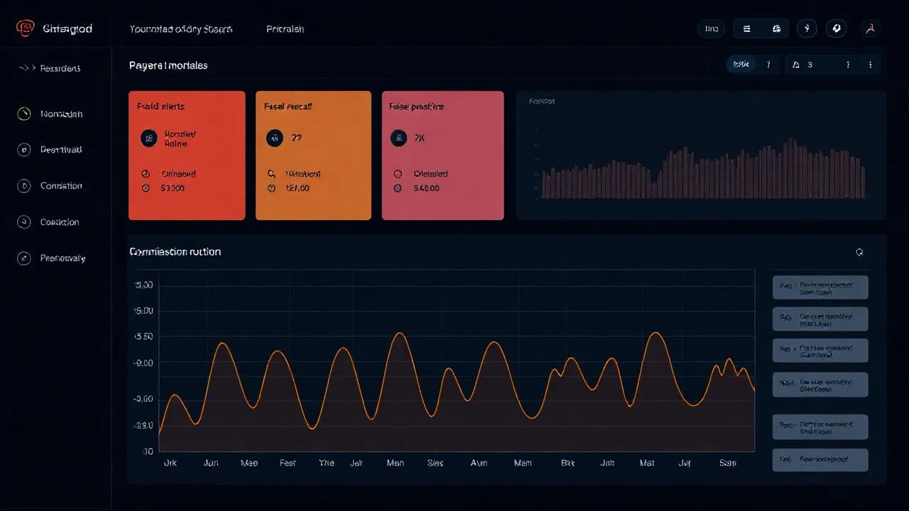 Anomaly detection dashboard fraud alert recall false positive metric monitoring
