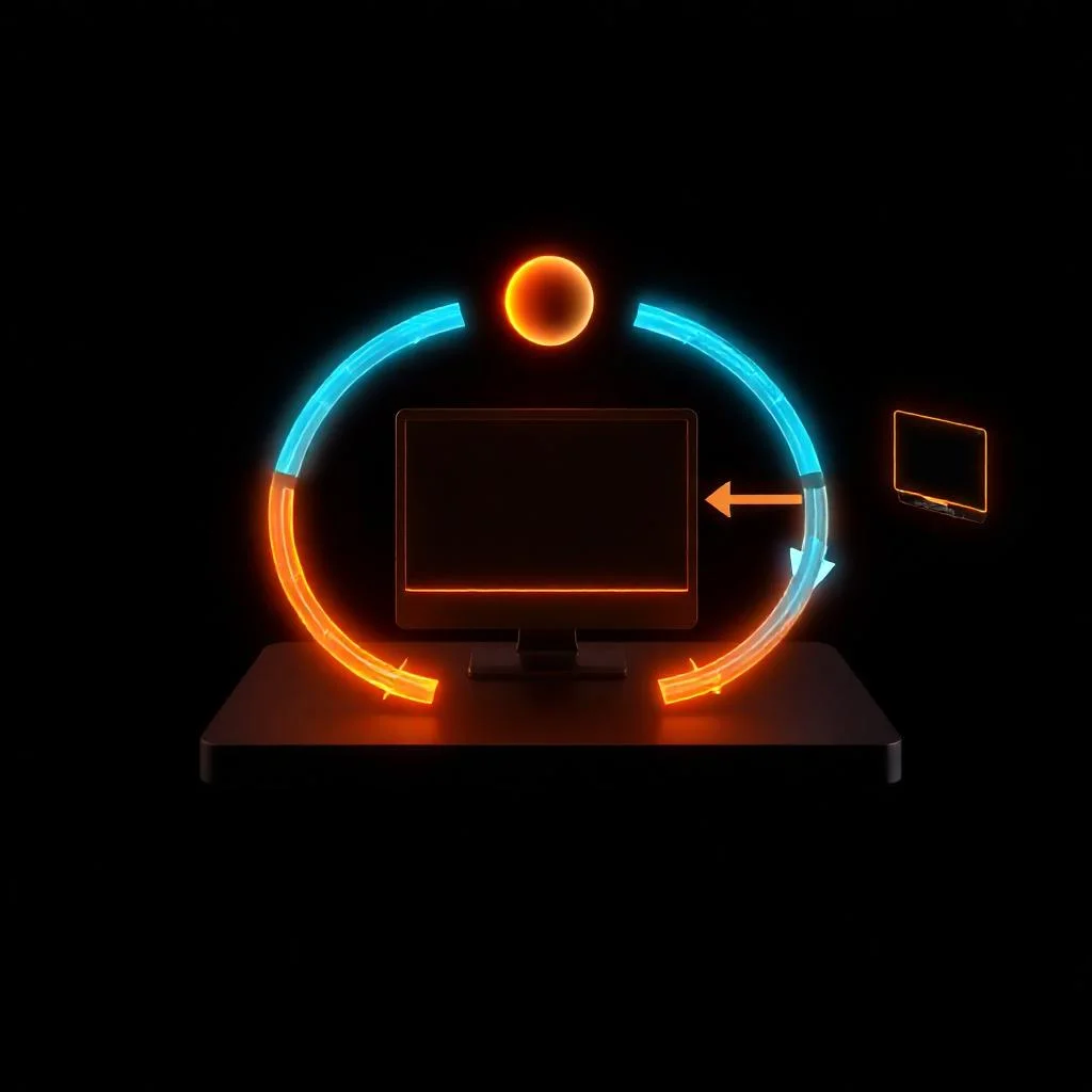 Claude Computer Use kontrol döngüsü ekran görüntüsü reasoning action aşamaları soyut cihaz çerçevesi