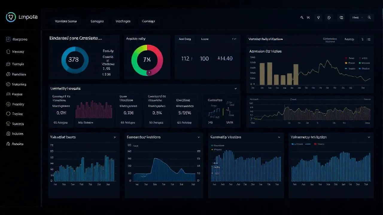 Container security dashboard, Trivy CVE scan ve Kyverno admission policy ekrani