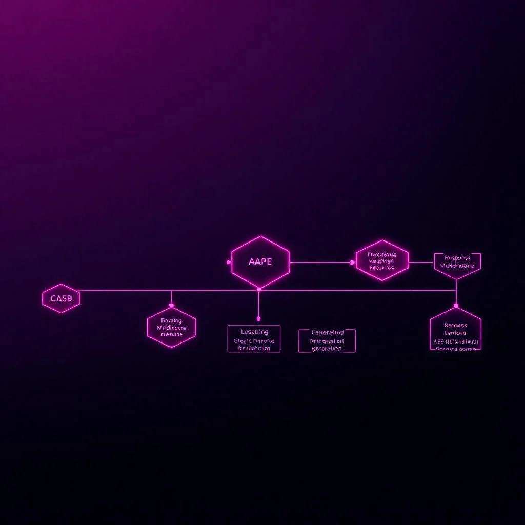 ASP.NET Core 9 minimal API istek pipeline soyut diyagram