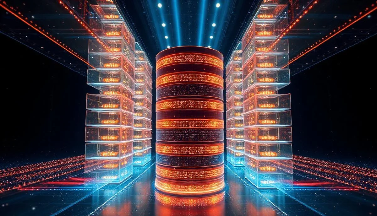 Multi-tenant SaaS tenant izolasyonu sembolik gorsel, row-level security ve veri katmanlari