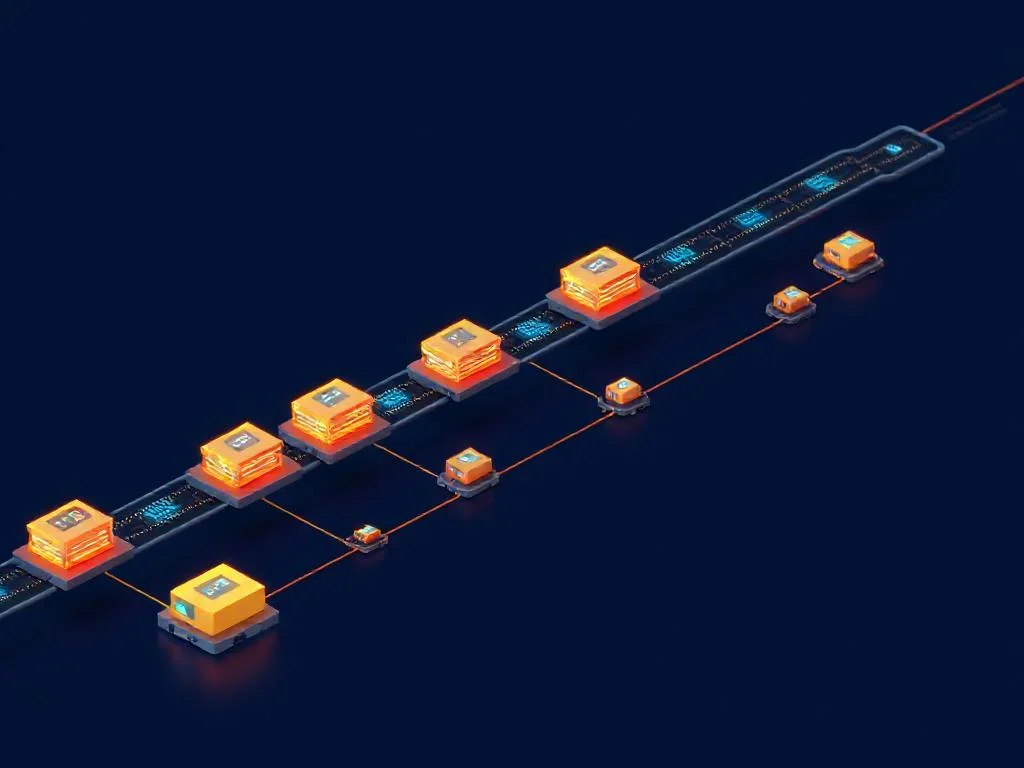 Codemagic GitHub Actions Fastlane mobil CI/CD pipeline, otomatik build ve deploy aşamaları, dark navy