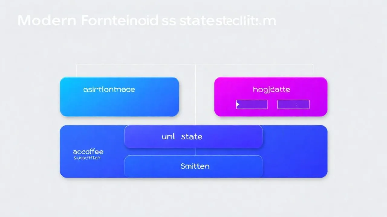 Frontend state mimarisi diyagrami, client server URL ve form state ayrimi