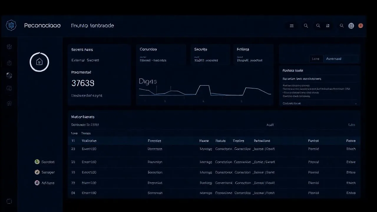 GitOps secret yonetim dashboard, Vault ve ESO sync durumu