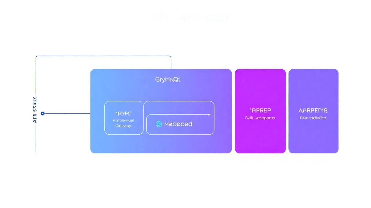 Hibrit API mimari diyagrami, gateway service mesh microservis