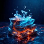 Apache Iceberg ve Delta Lake açık tablo format: lakehouse veri katmanları illüstrasyonu