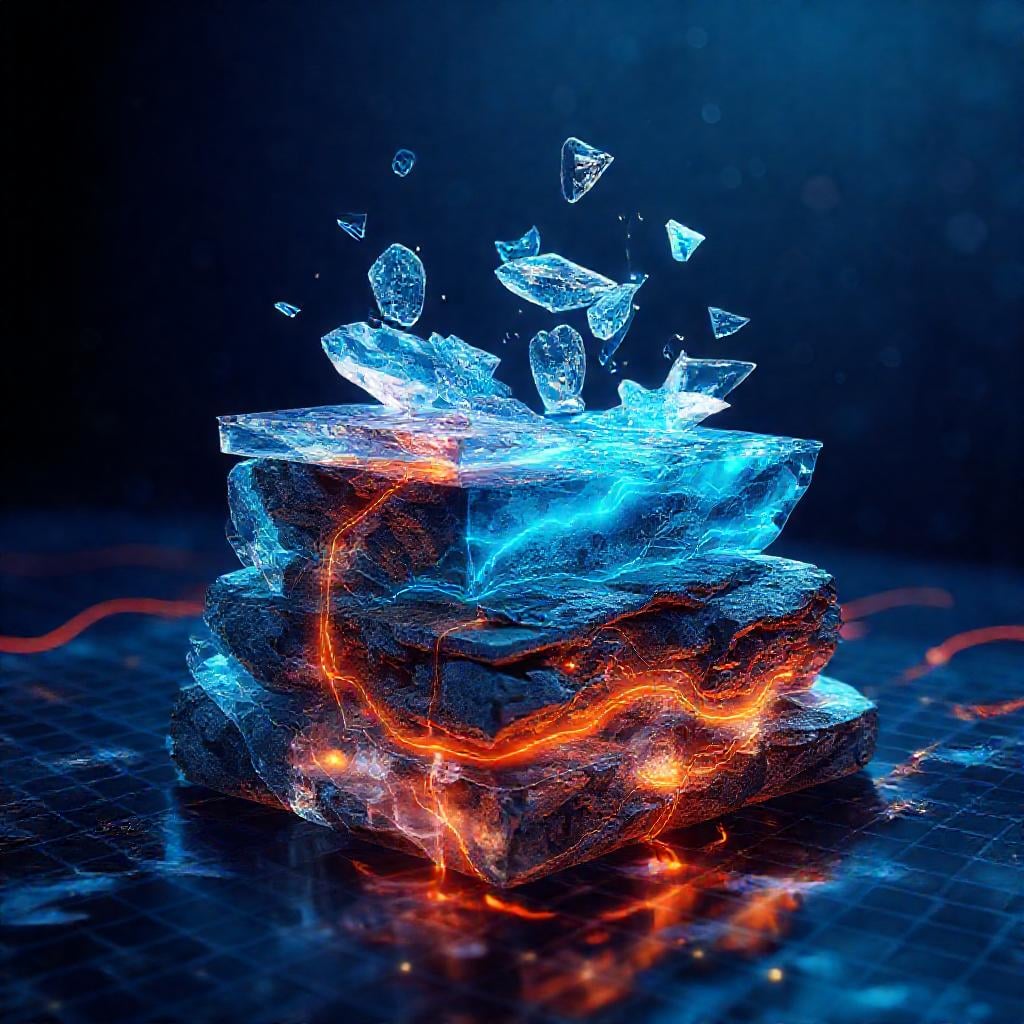 Apache Iceberg ve Delta Lake açık tablo format: lakehouse veri katmanları illüstrasyonu