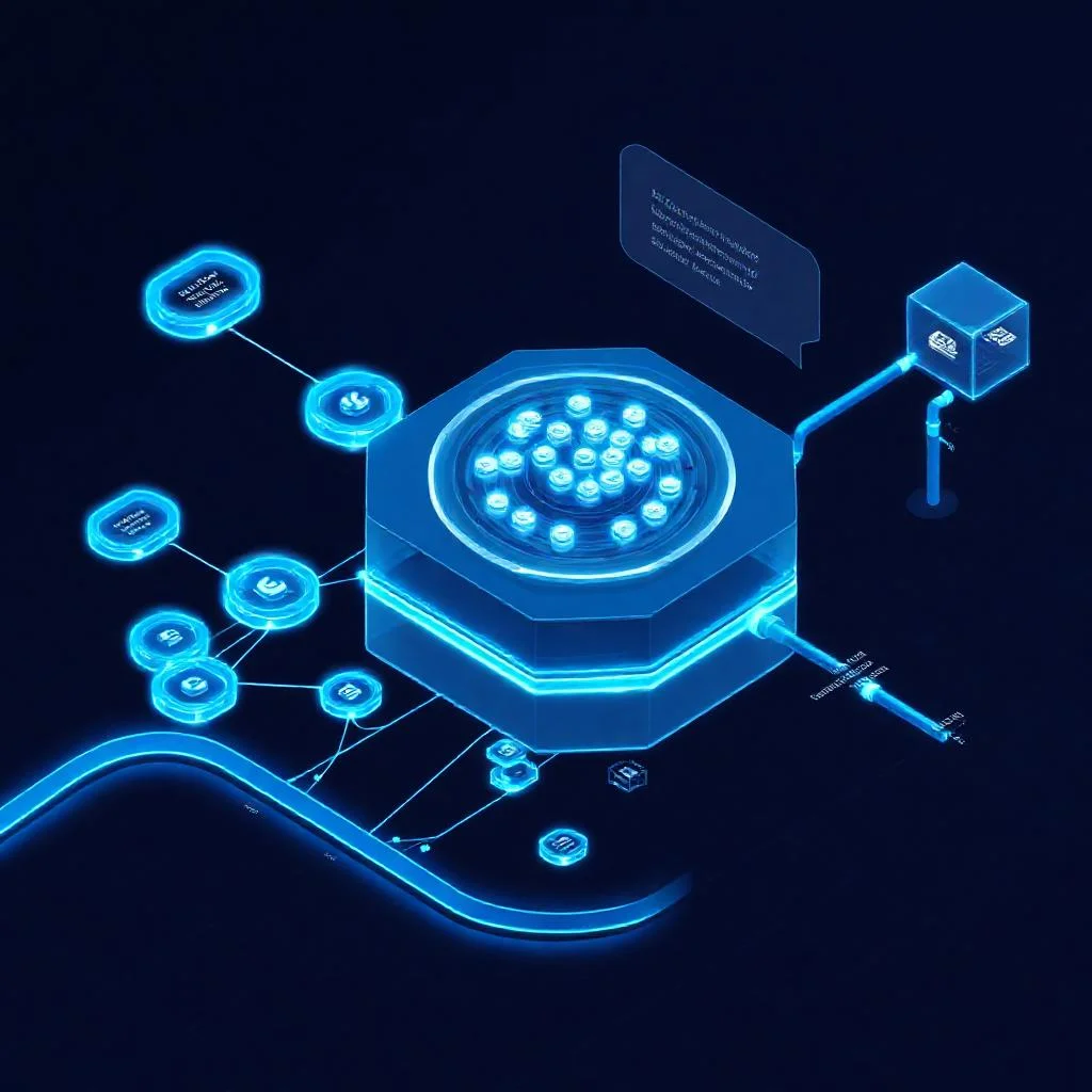 Kurumsal chatbot mimarisi: NLU, LLM, RAG ve function calling katmanlarını gösteren conversational AI akış diyagramı