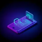 Mobil deep link ve universal link OS routing izometrik diyagram