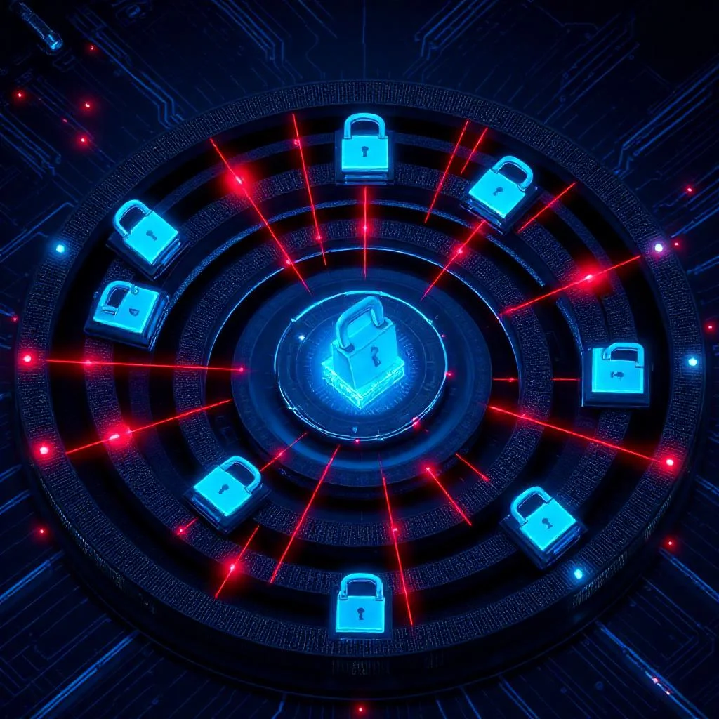 OWASP Top 10 2026 web uygulama guvenligi katmanli savunma mimarisi gorsellestirmesi
