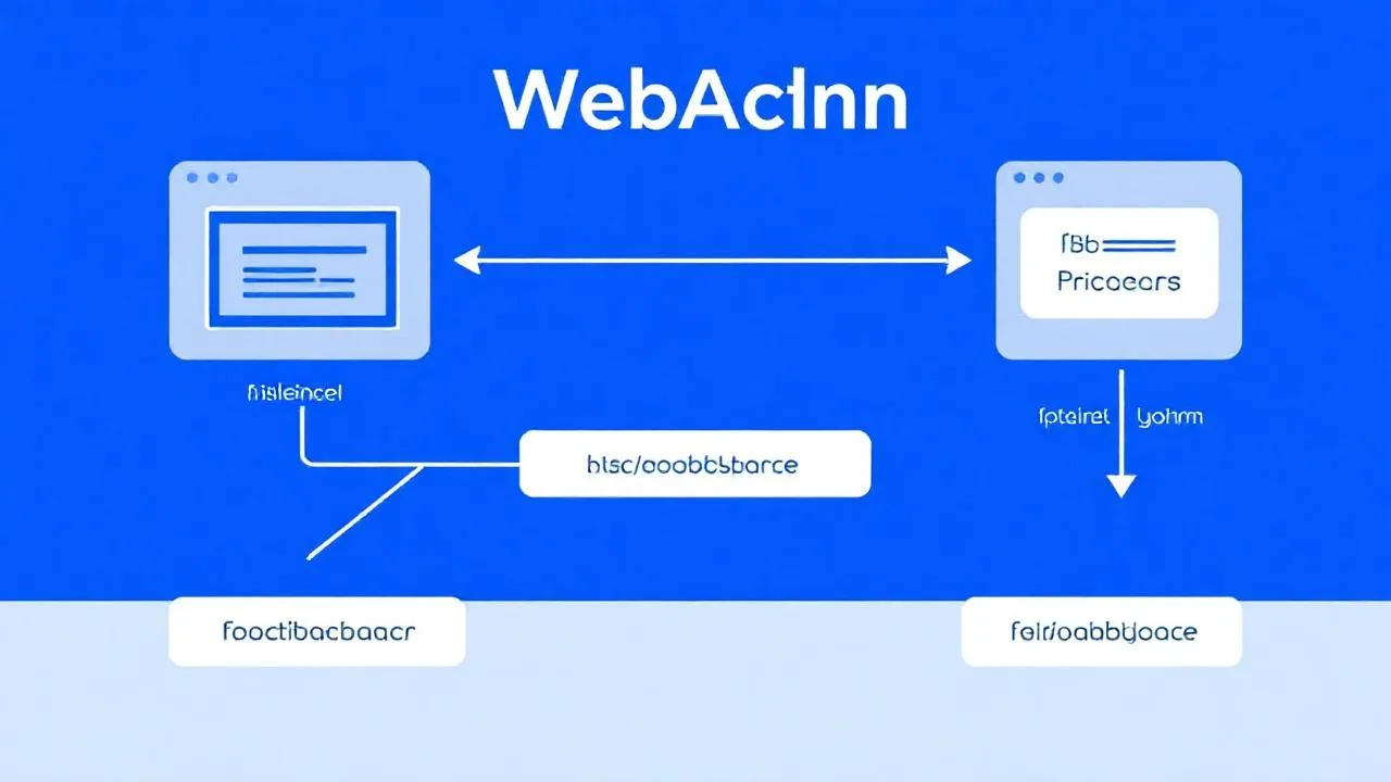 WebAuthn protokol akis diyagrami, public key cryptography flow