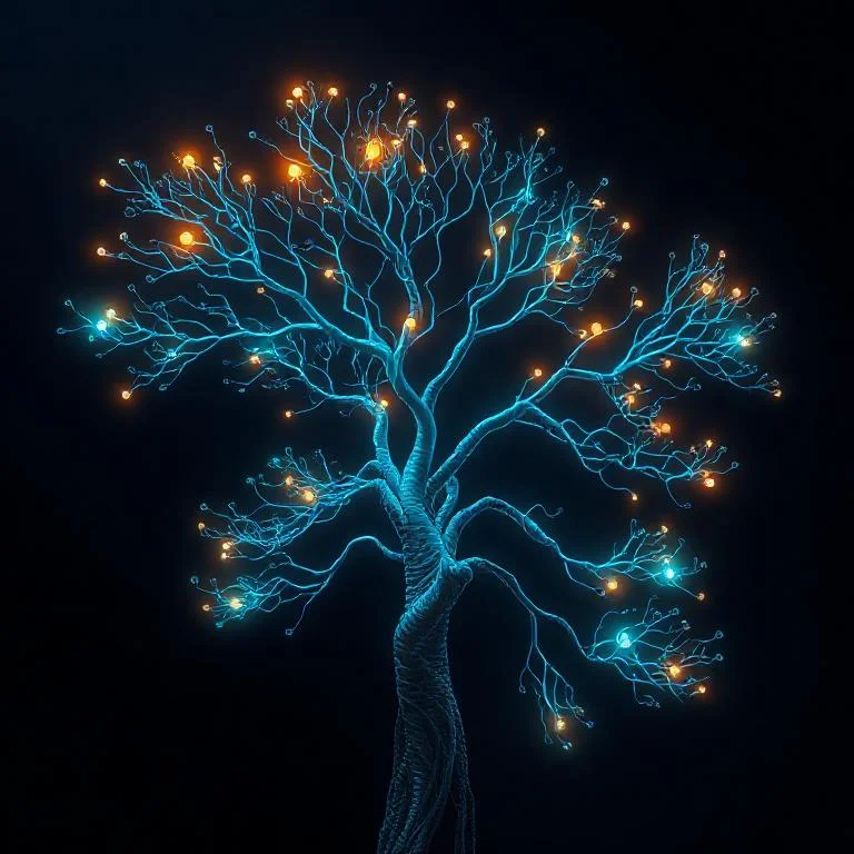 Tree of Thoughts dallı karar görselleştirmesi: çoklu akıl yürütme yolları ve değerlendirme