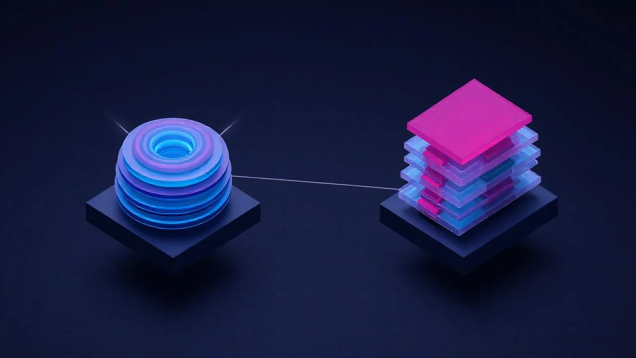 Nested routing agaci karsilastirmasi: Remix nested layouts ve Next.js App Router segment hiyerarsisi izometrik agac yapisi