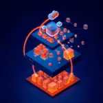 Serverless platform karsilastirmasi: AWS Lambda, Vercel ve Cloudflare Workers edge dagilimini gosteren izometrik global compute topoloji diyagrami