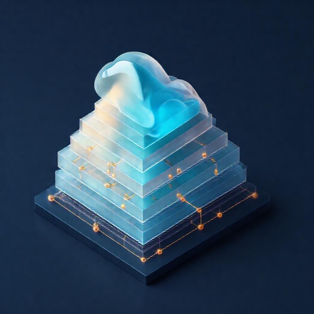 Terraform IaC modul bagimliliklarini gosteren izometrik altyapi mimari diyagrami