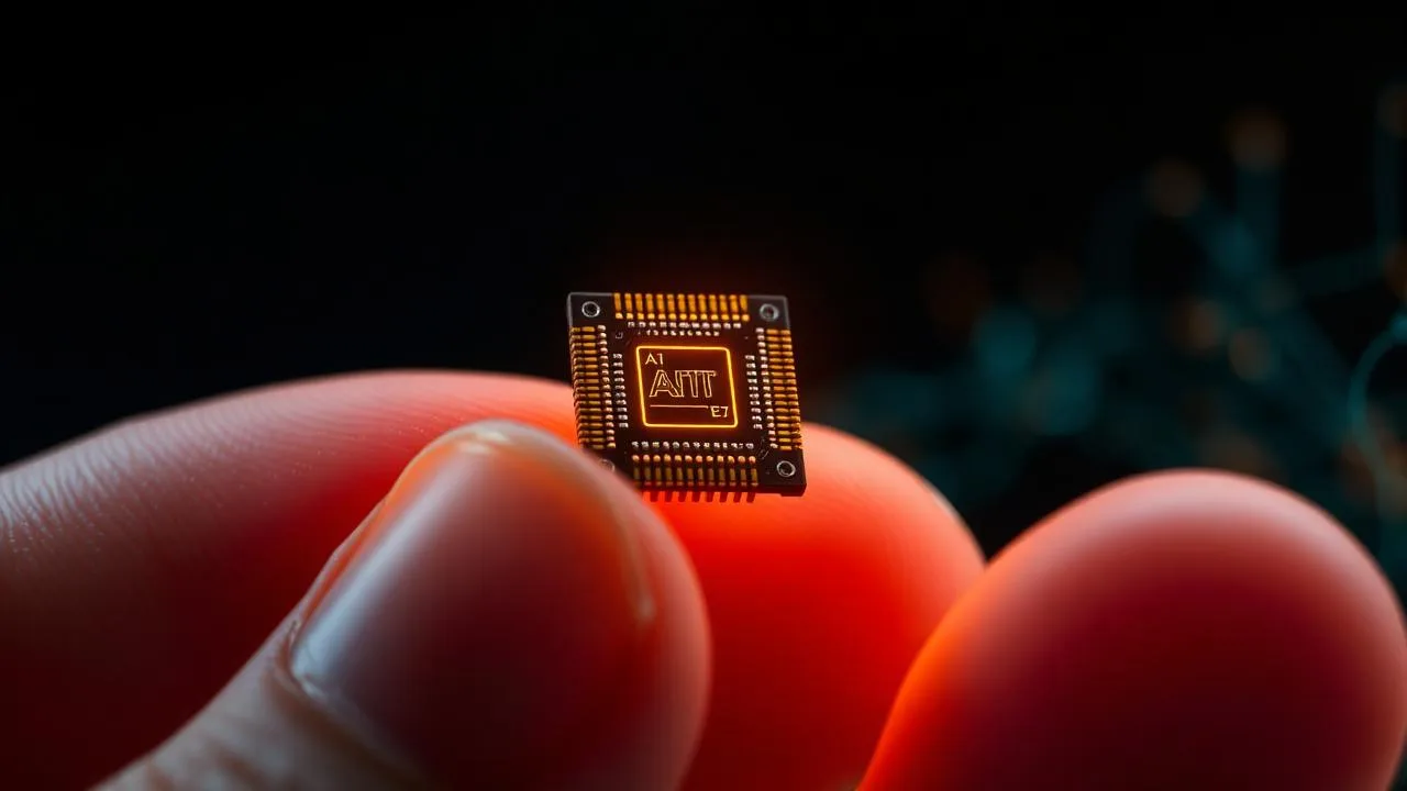 On-device AI mimarisi: telefon ve uç cihazlardaki NPU üzerinde çalışan küçük dil modeli diyagramı