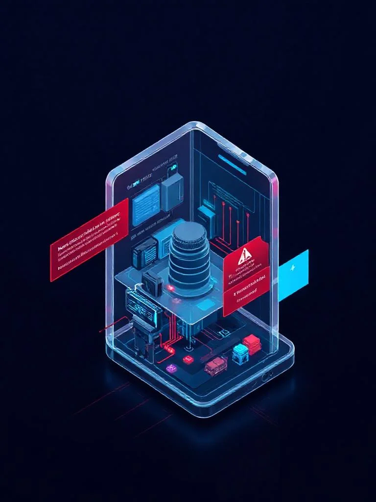 IAST agent in calisan uygulamanin icine yerlestirilip dikey eksende kodu icten gozlemledigi kavramsal mimari illustrasyon