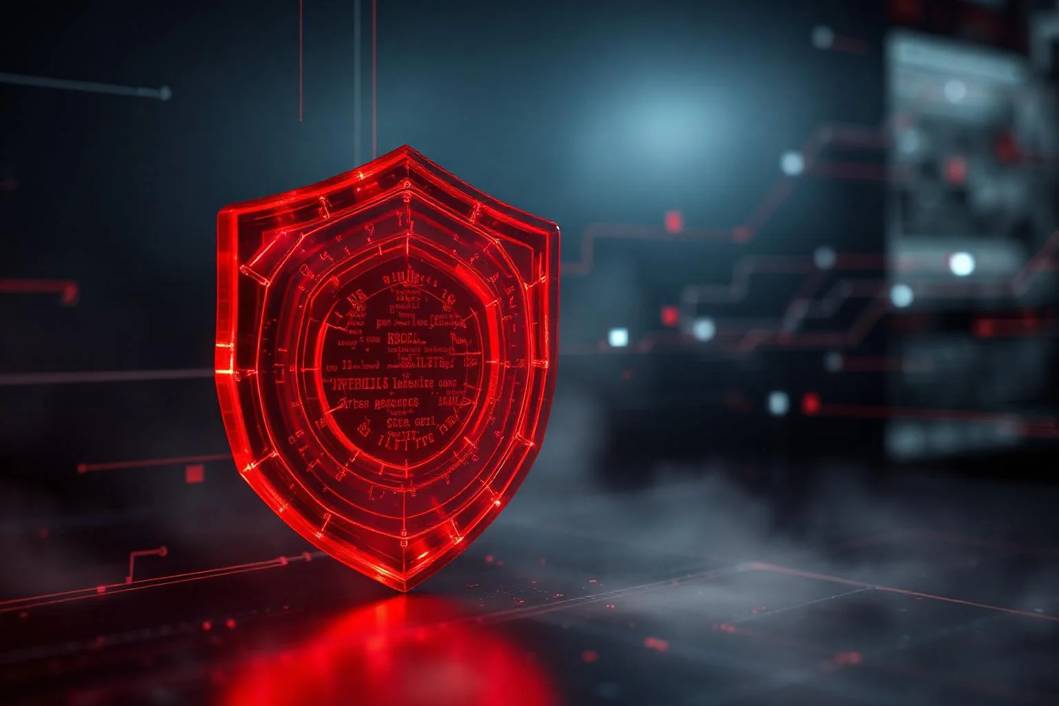 Adversarial AI prompt injection savunma çok katmanlı mimari konsept görseli