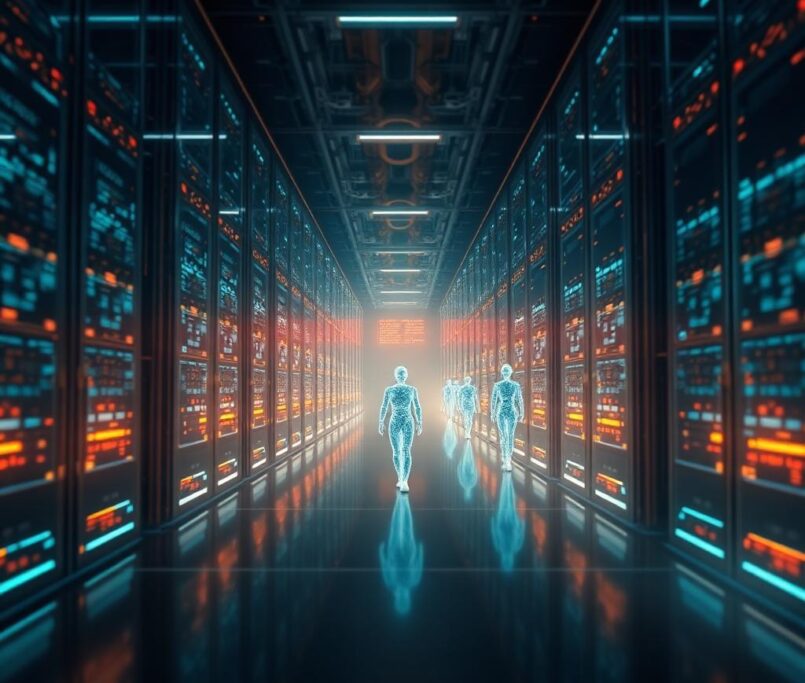 Agentic Web AI ajanları veri merkezi
