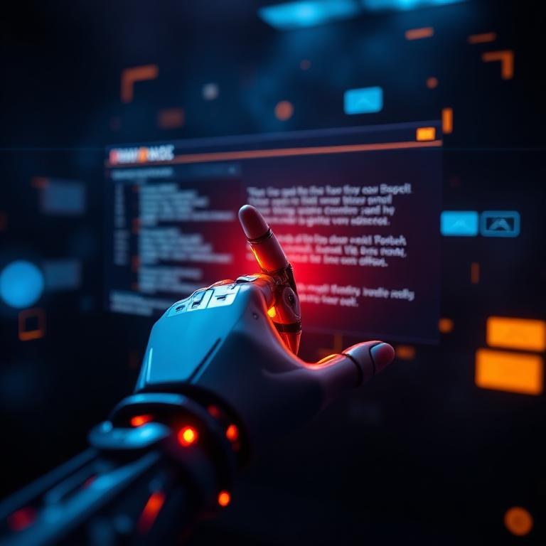 AI ajanı semantik HTML okuyor