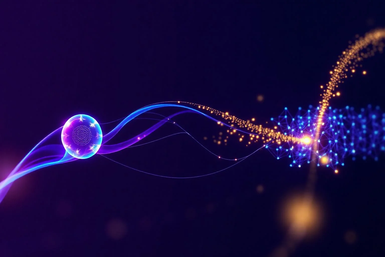 Reinforcement learning ajan çevre ödül döngüsü soyut 3D görselleştirme