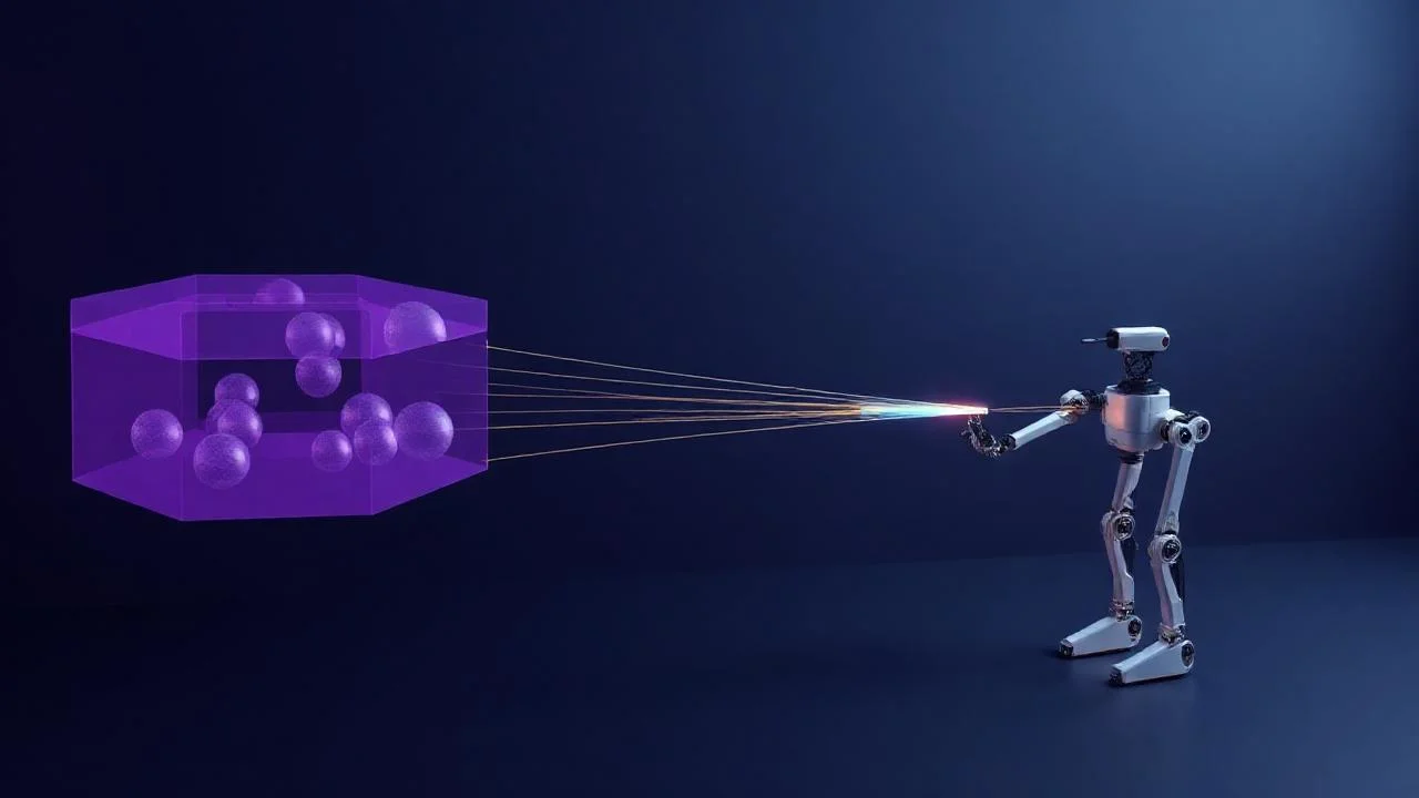Robotik Sim2Real domain randomization soyut görselleştirme