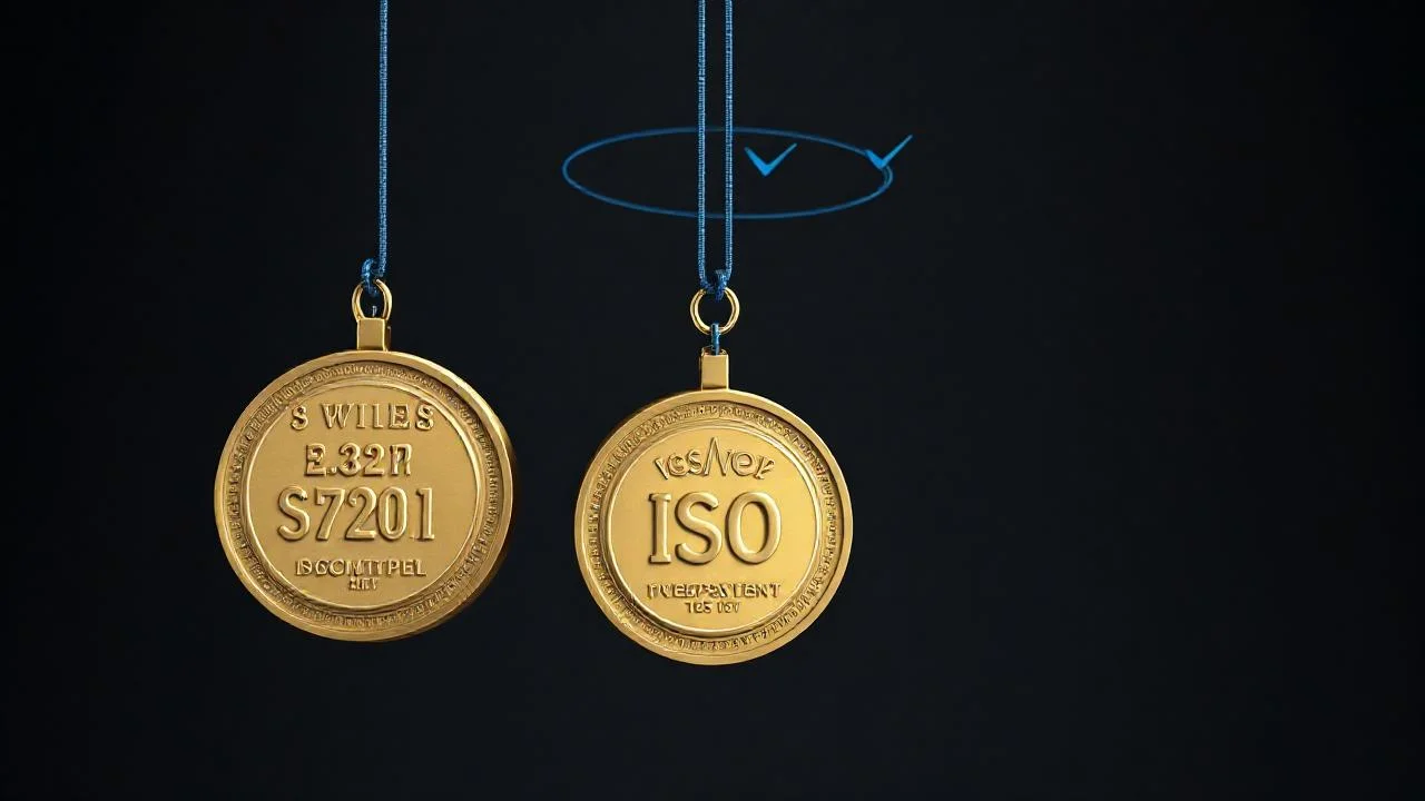 SOC 2 ISO 27001 audit ve pen test sertifikasyon zinciri görseli