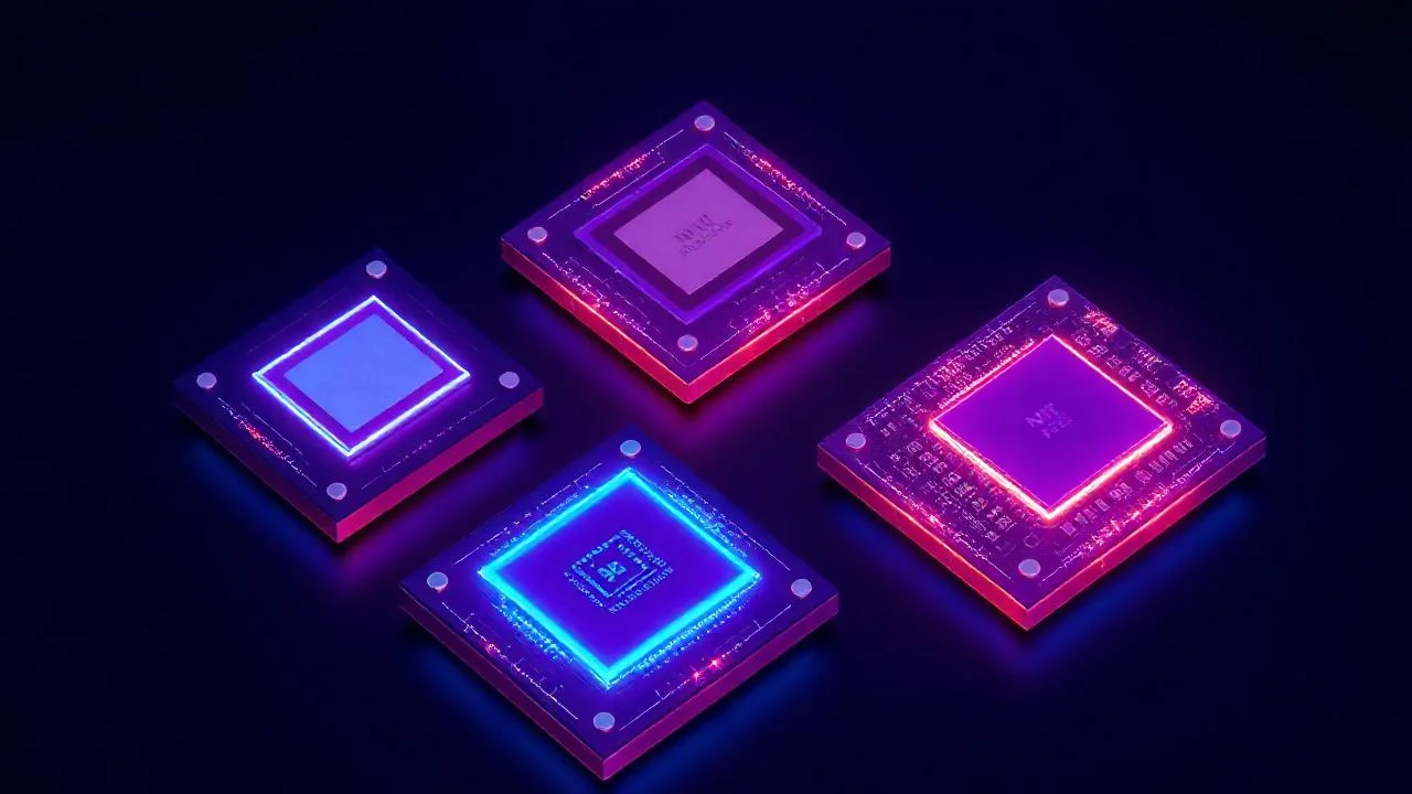Edge AI donanım stack NPU GPU TPU MCU karşılaştırma görseli