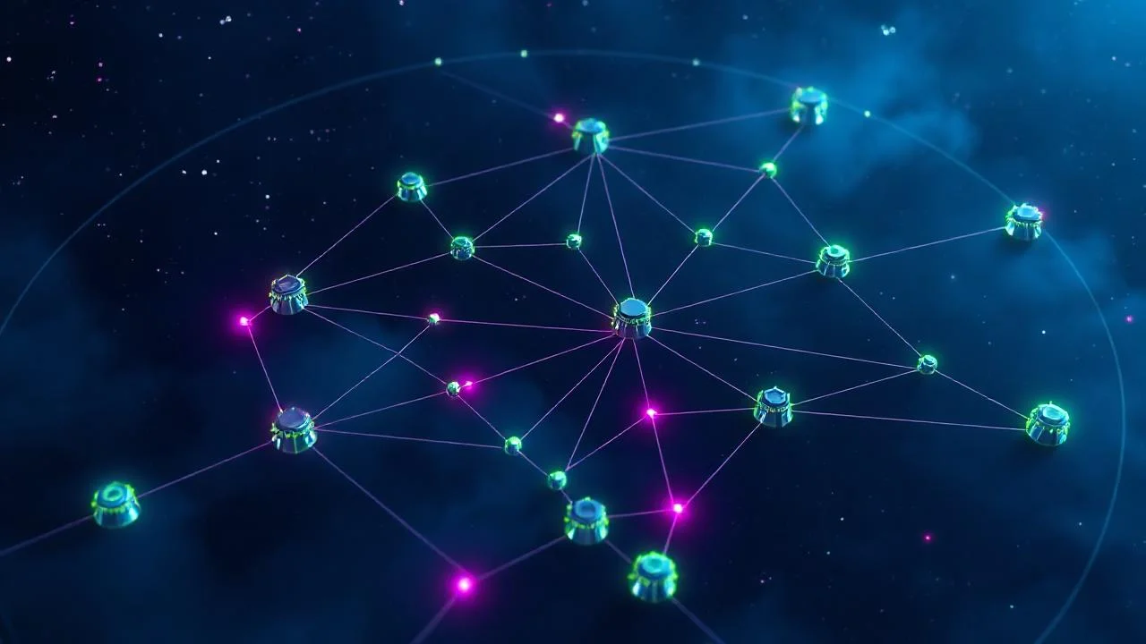 Distributed task execution ve CI agent dağıtımı kavramsal görsel