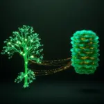 PostgreSQL JSONB ve MongoDB doküman veri karşılaştırması soyut görseli