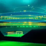 SportsTech yazilim katmanlari ve analitik veri akisi soyut gorsel
