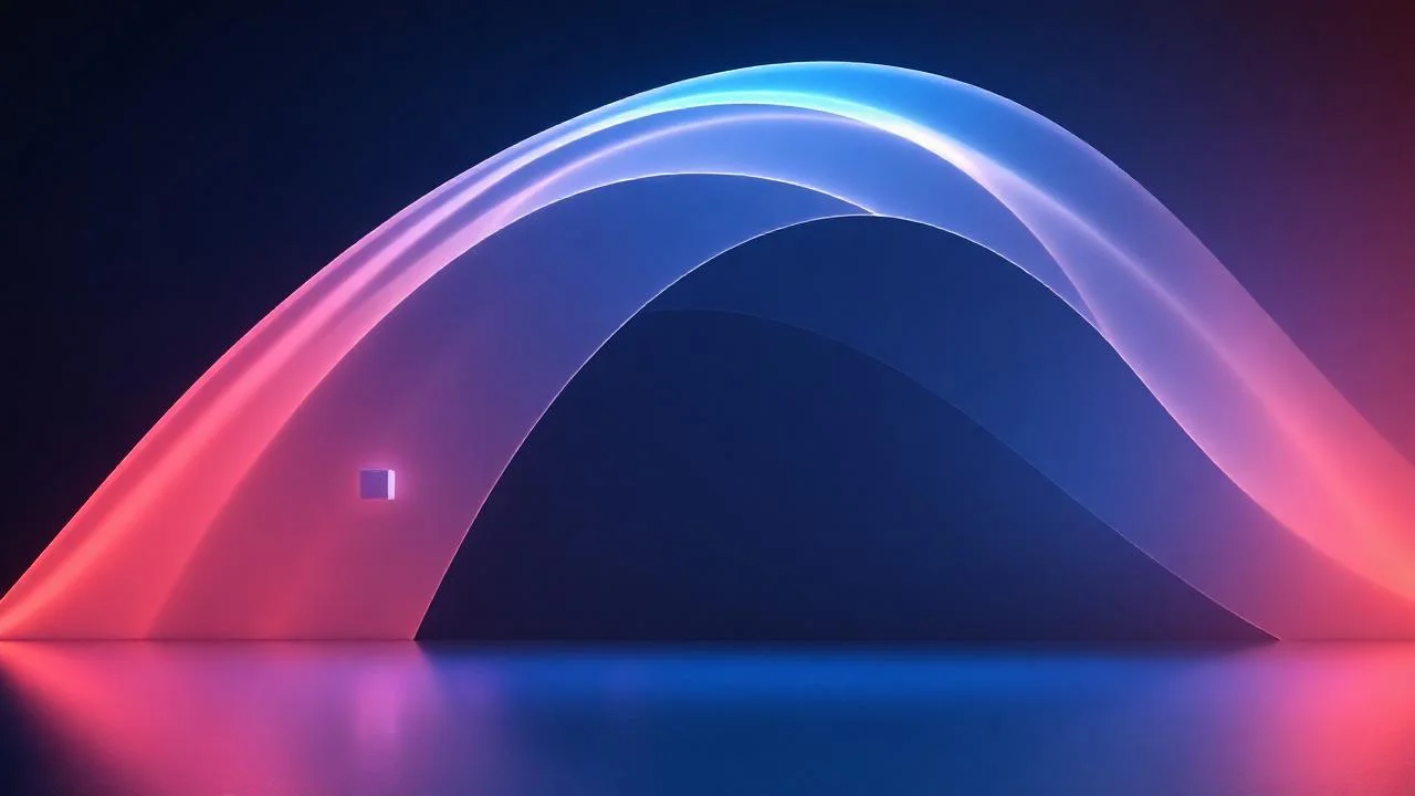 Adaptif bitrate HLS ve DASH segment dağıtımı soyut görselleştirme