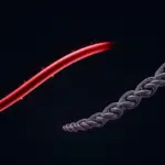 WireGuard ve OpenVPN protokollerini temsil eden soyut kriptografik tünel görseli
