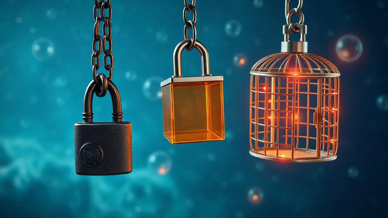 Vendor lock-in ve cikis stratejisi soyut metaforu
