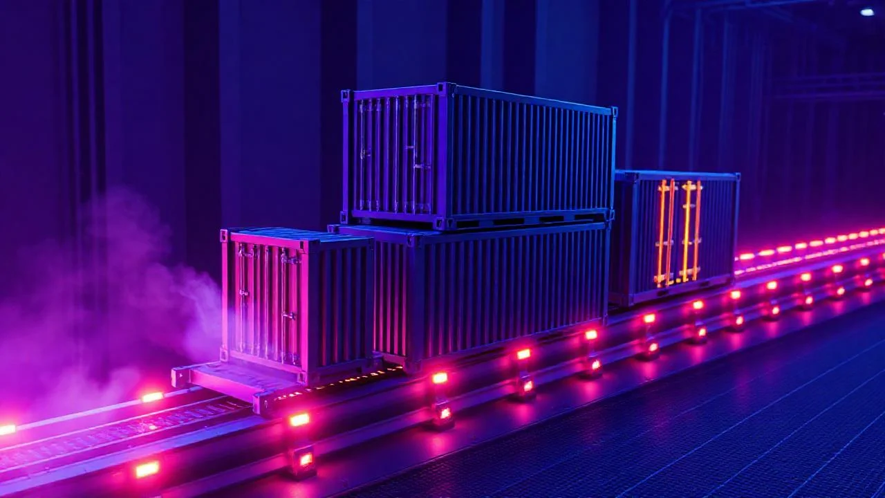 Docker container imaj boyutu ve cold start framework karşılaştırması soyut görsel
