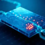 Cilium ve eBPF Kubernetes ağ veri yolu soyut 3D görselleştirme