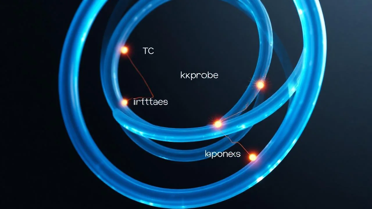eBPF kernel hook noktaları XDP TC kprobe LSM soyut görsel