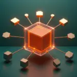 Dapr sidecar mimarisi ve building block'ların soyut görselleştirmesi