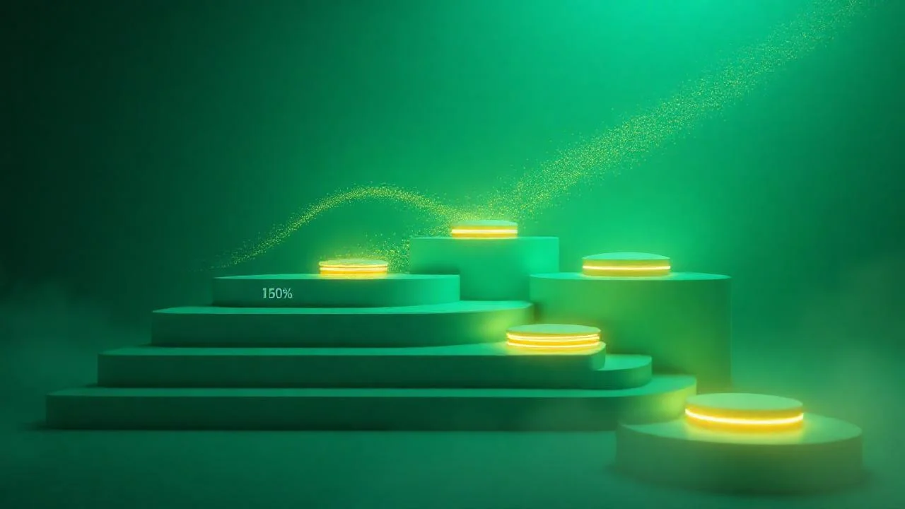 Canary rollout trafik yüzdesi kademeli artış eğrisi 3D