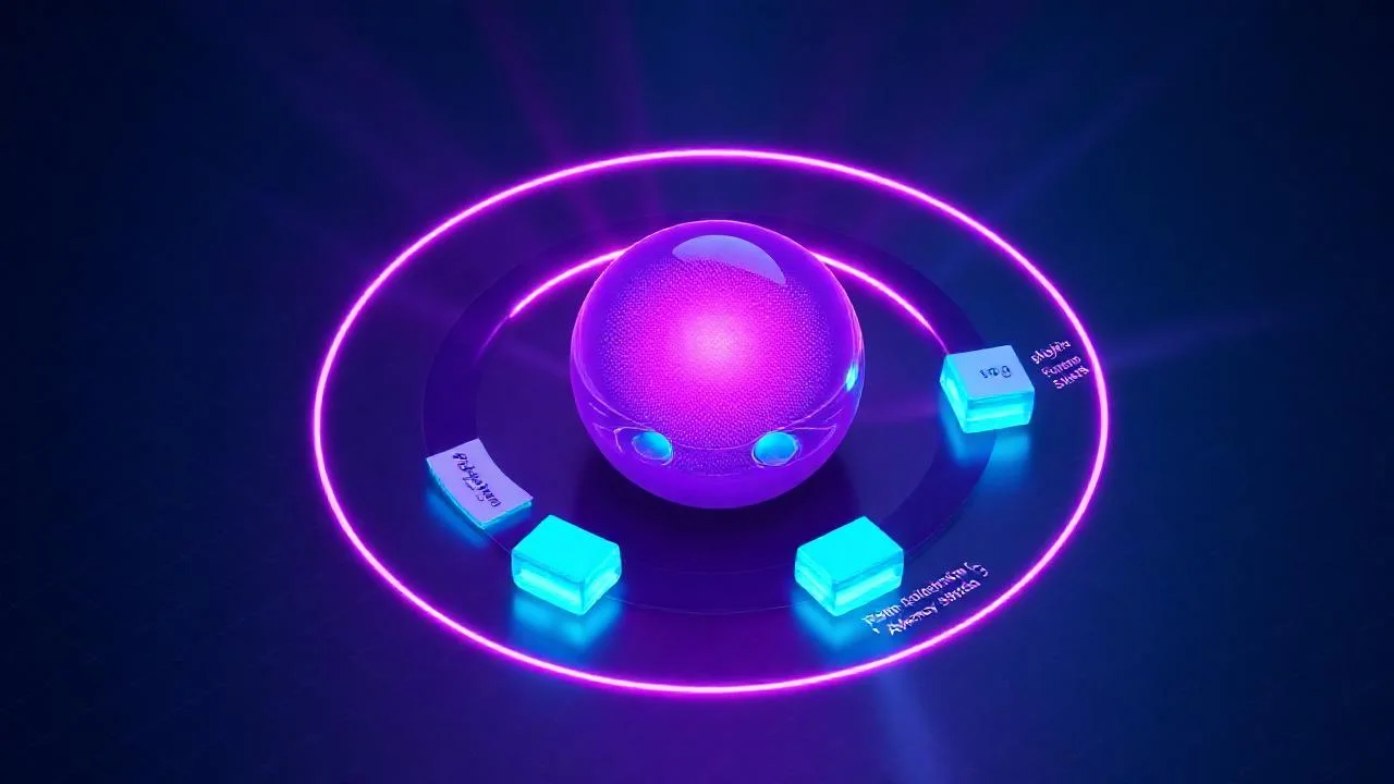Semantic Kernel plugin planner ve memory mimari sema soyut 3D